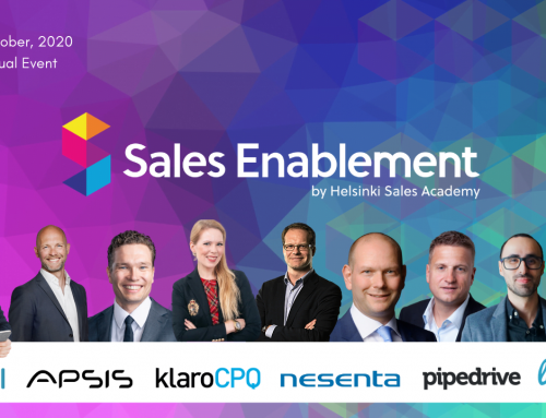 Ohjelmistoja.fi mukana Pipedriven kanssa virtuaalisessa Nordic Sales Enablement tapahtumassa 22.10.2020