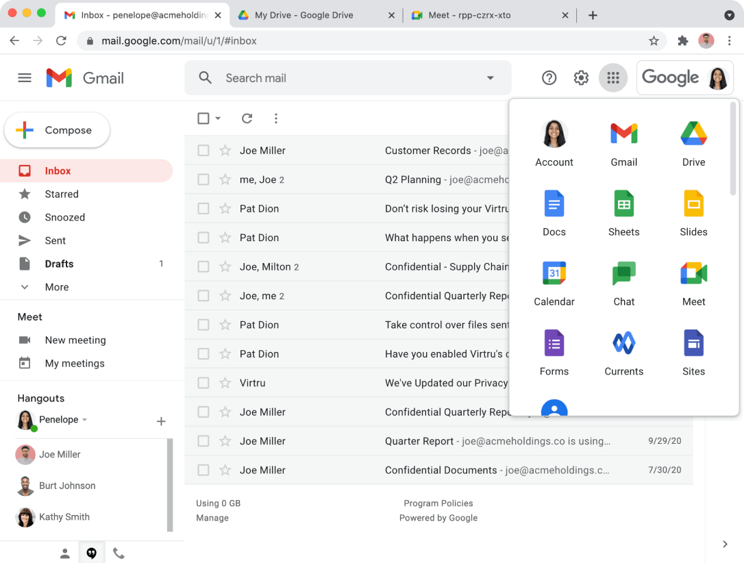 saashop_virtru_gmail Google gmail screenshot